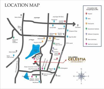 Project Image of 1038.0 - 1602.0 Sq.ft 2 BHK Apartment for buy in Columbia Celestia