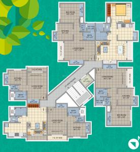 Project Image of 315.0 - 505.0 Sq.ft 1 RK Apartment for buy in Samruddhi Residency