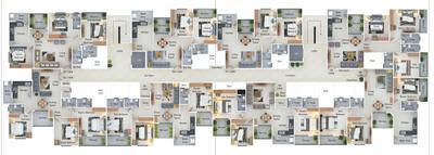 Project Image of 1302.6 - 1824.16 Sq.ft 2 BHK Apartment for buy in Kaavya Heights