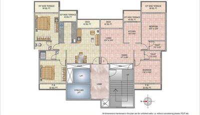 Project Image of 1100 Sq.ft 2 BHK Apartment / Flat for sale in Kharghar for Rs. 13200000