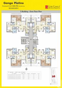 Project Image of 1850 Sq.ft 3 BHK Penthouse for sale in Kharadi for Rs. 35000000