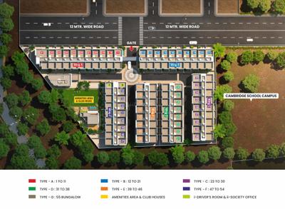 Project Image of 0.0 - 1300.0 Sq.ft 3 BHK Row House for buy in 55 Happynest