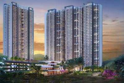 Project Image of 411.29 - 659.83 Sq.ft 1 BHK Apartment for buy in Godrej Tower 5 The Highlands Godrej City