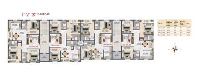 Project Image of 1574 Sq.ft 3 BHK Apartment / Flat for sale in Uttara for Rs. 7870000