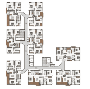 Project Image of 1161.0 - 1467.0 Sq.ft 3 BHK Apartment for buy in Mana Verdant Terraces