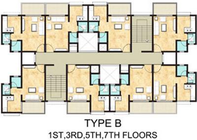 Project Image of 175.0 - 321.0 Sq.ft 1 RK Apartment for buy in Moraj Maa Smriti A To C And E To H