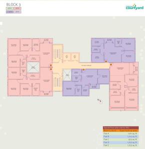Project Image of 910.0 - 1250.0 Sq.ft 2 BHK Apartment for buy in Clubtown Courtyard
