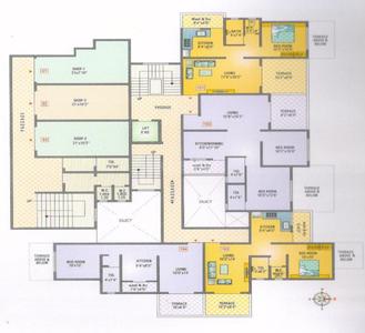 Project Image of 280.0 - 639.0 Sq.ft 1 BHK Apartment for buy in Moraya Vedant Heights