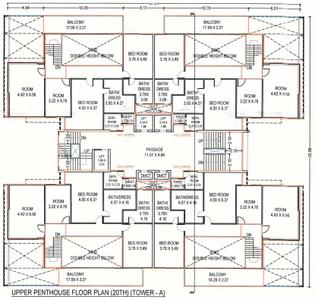 Project Image of 2130.07 - 3960.47 Sq.ft 3 BHK Apartment for buy in Shreeji Samasta Parisar