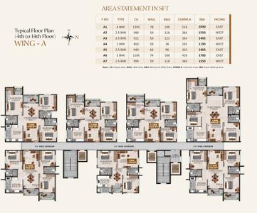 Project Image of 1375 Sq.ft 3 BHK Apartment / Flat for sale in Kadugodi for Rs. 14800000