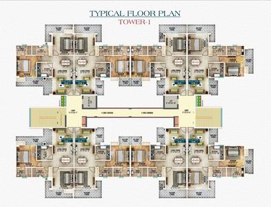 Project Image of 702.0 - 927.0 Sq.ft 2 BHK Apartment for buy in BLISS DELIGHT