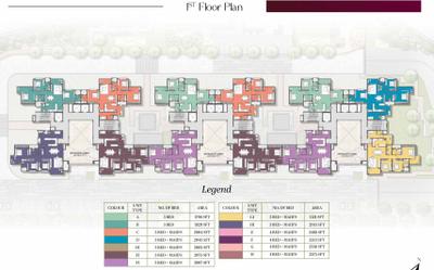 Project Image of 1650 Sq.ft 3 BHK Apartment / Flat for sale in Chansandra for Rs. 29000000
