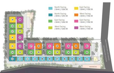 Project Image of 1266.0 - 1706.0 Sq.ft 2 BHK Apartment for buy in Hallmark Vesta