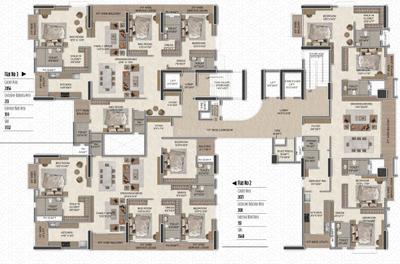 Project Image of 3532.0 - 3568.0 Sq.ft 4 BHK Apartment for buy in Sree Panchanan Residency