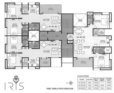 Project Image of 667.0 - 1012.0 Sq.ft 1 BHK Apartment for buy in Palladium Iris