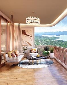 Project Image of 516.67 - 2129.96 Sq.ft 2 BHK Apartment for buy in Lodha Corinthia Tower 1 And Tower 2