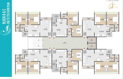 Project Image of 560.0 - 632.0 Sq.ft 2 BHK Apartment for buy in Tulsi Gateway