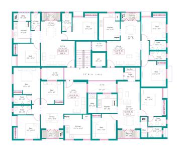 Project Image of 1056.0 - 1263.0 Sq.ft 2 BHK Apartment for buy in Dolly Windsor Castle Phase 1