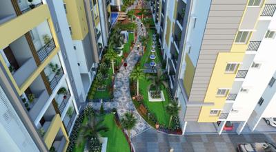 Project Image of 928.39 - 1680.57 Sq.ft 2 BHK Apartment for buy in Goldstone Jewel Park Pearl Block