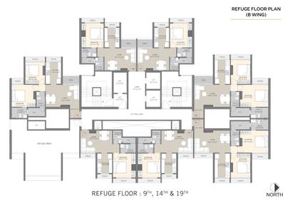 Project Image of 409.0 - 676.0 Sq.ft 1 BHK Apartment for buy in The Regents park