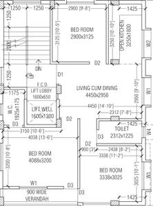 Project Image of 0.0 - 1196.0 Sq.ft 3 BHK Apartment for buy in Danish Mayukh Individual Project