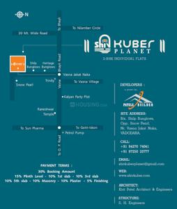 Patels Builder Shiv Kuber Planet Images for Location Plan of Patels Builder Shiv Kuber Planet 1