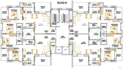 Project Image of 876.0 - 953.0 Sq.ft 2 BHK Apartment for buy in Teerth Aarohi FG