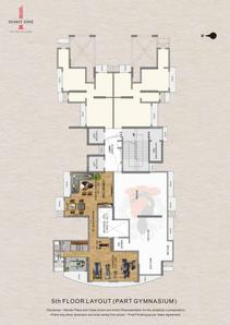 Project Image of 814.0 - 1313.0 Sq.ft 3 BHK Apartment for buy in Sumit One