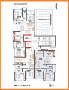 Project Image of 494.92 - 1313.95 Sq.ft 1 BHK Apartment for buy in Multi Ashwamedh Heights