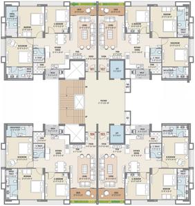 Project Image of 2265 Sq.ft 3 BHK Apartment / Flat for sale in Dumas for Rs. 10800000