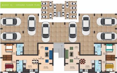 Project Image of 676.0 - 1165.0 Sq.ft 1 BHK Apartment for buy in P Four Square Greens