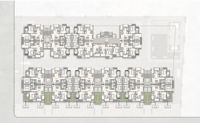 Project Image of 612.8 - 673.39 Sq.ft 2 BHK Apartment for buy in Samruddhi Silver