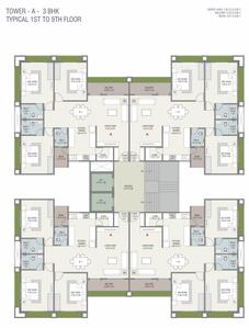 Project Image of 1100.61 - 1577.24 Sq.ft 3 BHK Apartment for buy in Broadway Alokya