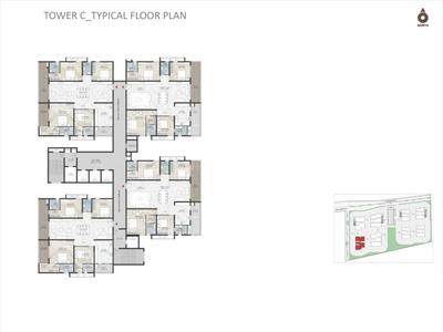 Project Image of 2180 Sq.ft 3 BHK Apartment / Flat for sale in Kondapur for Rs. 14300000