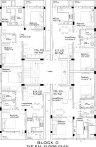 Project Image of 508.0 - 960.0 Sq.ft 1 BHK Apartment for buy in Ruby Deluxe