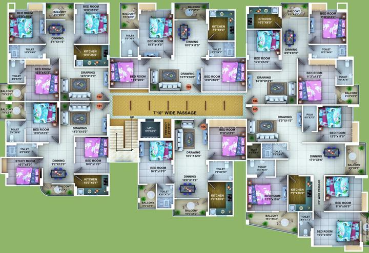 Shubham Leela Apartment Main Image 1