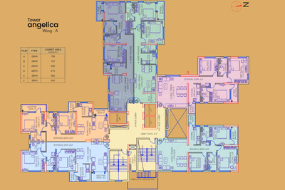Project Image of 1389 Sq.ft 3 BHK Apartment / Flat for sale in Tangra for Rs. 13500000