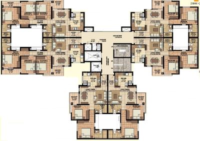 Project Image of 711.0 - 876.0 Sq.ft 2 BHK Apartment for buy in Akshaya Orlando Phase II