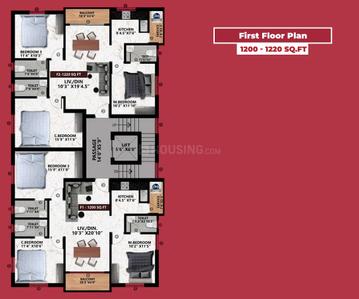 Project Image of 910.0 - 1220.0 Sq.ft 2 BHK Apartment for buy in Viva Venba