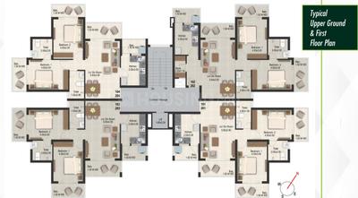 Project Image of 1077.0 - 1595.0 Sq.ft 2 BHK Apartment for buy in Vision Serenity