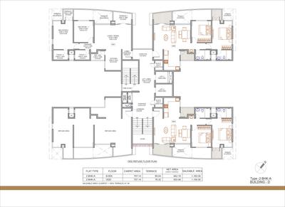 Project Image of 858.0 - 2603.0 Sq.ft 2 BHK Apartment for buy in Pharande Puneville