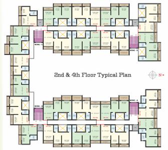 Project Image of 553.0 - 604.0 Sq.ft 1 BHK Apartment for buy in Prayag Greens