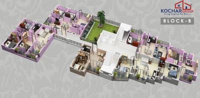 Project Image of 901.0 - 1317.0 Sq.ft 2 BHK Apartment for buy in Kochar Platinum