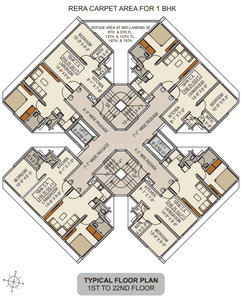 Project Image of 285.03 - 769.19 Sq.ft 1 BHK Apartment for buy in Dhartidhan Dharti