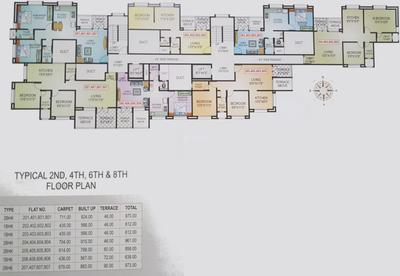 Project Image of 463.0 - 756.0 Sq.ft 1 BHK Apartment for buy in Sai Shravi Empire