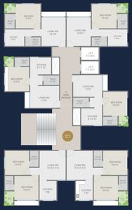 Project Image of 360.48 - 463.82 Sq.ft 1 BHK Apartment for buy in Hingora Halima Heights