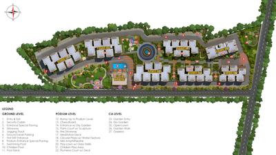 Project Image of 1073.0 - 1547.0 Sq.ft 2 BHK Apartment for buy in NCC Signature Towers