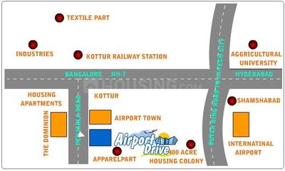 Project Image of 0.0 - 2400.0 Sq.ft Residential Plot Plot for buy in Green Airport Drive