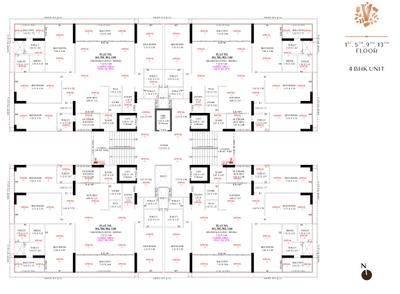 Project Image of 2069.25 - 2073.88 Sq.ft 4 BHK Apartment for buy in Shreekunj Virasat