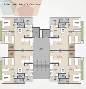 Project Image of 634.1 - 896.1 Sq.ft 2 BHK Apartment for buy in Pavanputra Pancham Pentagon Phase 2